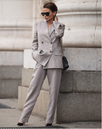 Панталон CHOCOLATE AND CREAM HOUNDSTOOTH