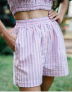 Сет SUMMER STRIPE RELAXED PINK