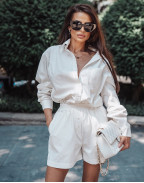 Сет SUMMER STRIPE RELAXED WHITE 