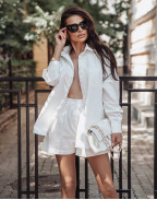 Сет SUMMER STRIPE RELAXED WHITE 