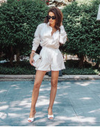 Сет SUMMER STRIPE RELAXED WHITE 