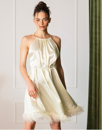 Рокля ELLE MOCHA LIME