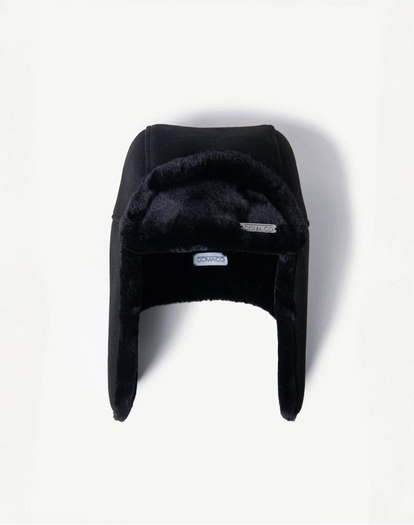 Авиаторска шапка BLACK CASHMERE