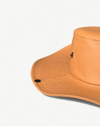 Бъкет шапка GINA BROWN LEATHER