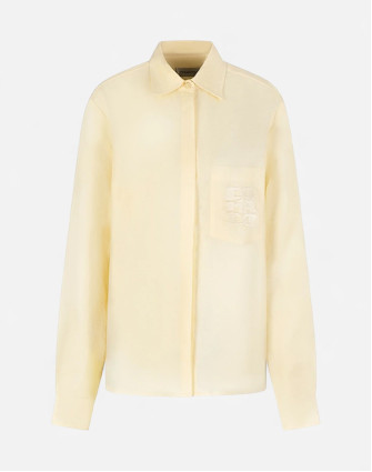 Риза LINEN BUTTER YELLOW