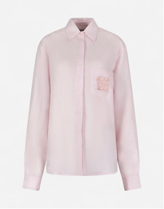 Риза LINEN PINK SUGAR