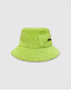 Шапка TOWEL в цвят лайм