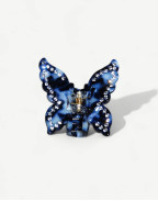 Шнола за коса BUTTERFLY MINI MIDNIGHT BLUE