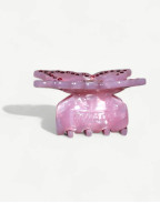 Шнола за коса BUTTERFLY MINI PINK SUGAR