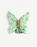 Шнола за коса BUTTERFLY XL PISTACHIO CREAM