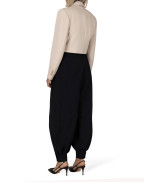 Късо двуредно сако екрю