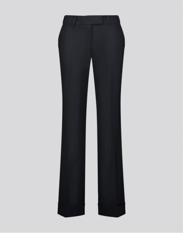 Широк панталон с маншет