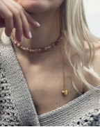 Двойно колие PINK PROMISE