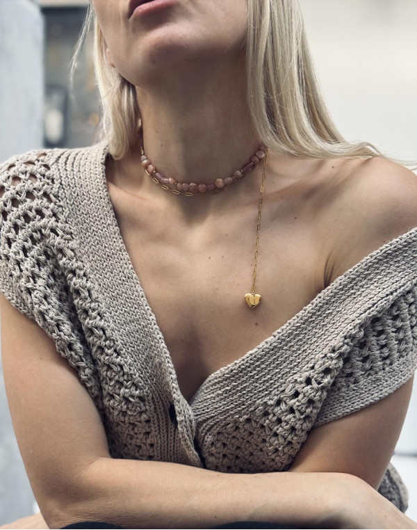 Двойно колие PINK PROMISE