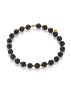 Колие BLACK BEADS