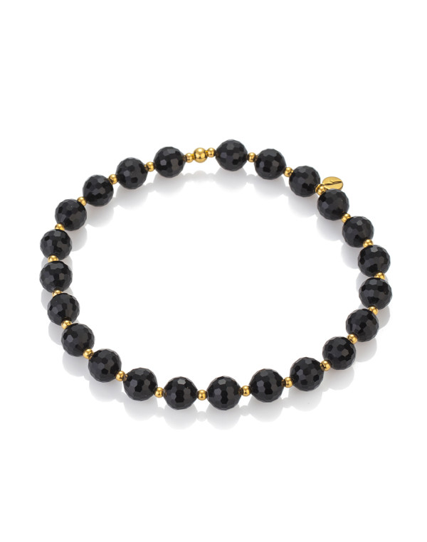 Колие BLACK BEADS