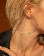 Обеци FLICKA HOOPS