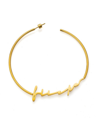 Обеци FLICKA HOOPS