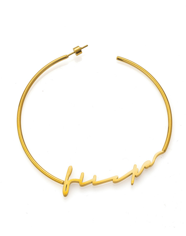 Обеци FLICKA HOOPS