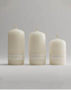 Комплект свещи 02 / LAVENDER PILLAR CANDLE COLLECTION