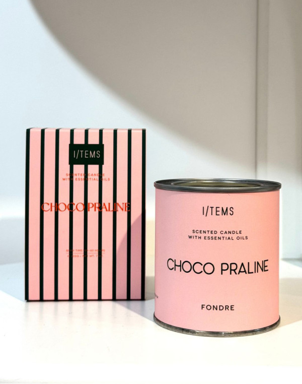 Свещ CHOCO PRALINE