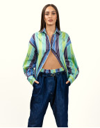 Риза IRIS COLOR STRIPE