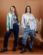 Риза IRIS COLOR STRIPE
