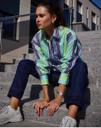 Риза IRIS COLOR STRIPE