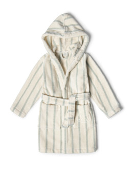 Детска велурена хавлия MINT STRIPE