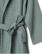 Халат WAFFLE GREEN