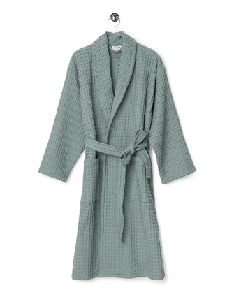 Халат WAFFLE GREEN