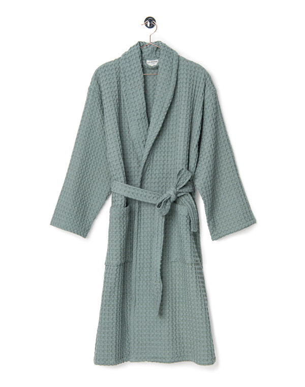 Халат WAFFLE GREEN