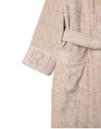 Велурен халат BEIGE