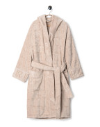Велурен халат BEIGE