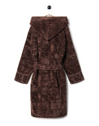 Велурен халат BROWN