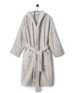 Велурен халат GRAY
