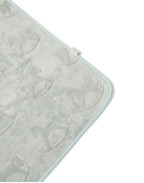 Велурена бебешка кърпа MINT 100/100