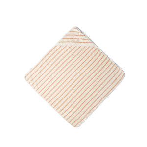 Велурена бебешка кърпа PINK STRIPE 100/100