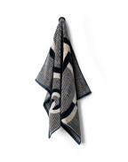 Велурена кърпа за баня NAVY AND BEIGE 60Х100