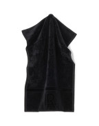 Велурена кърпа за баня BLACK 40X60