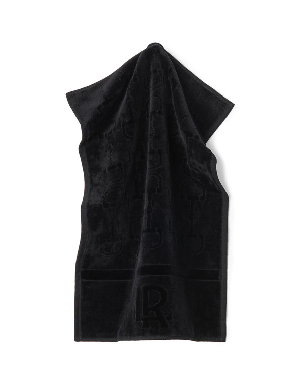 Велурена кърпа за баня BLACK 40X60