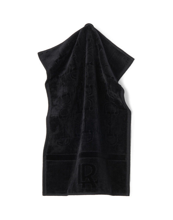 Велурена кърпа за баня BLACK 60X100