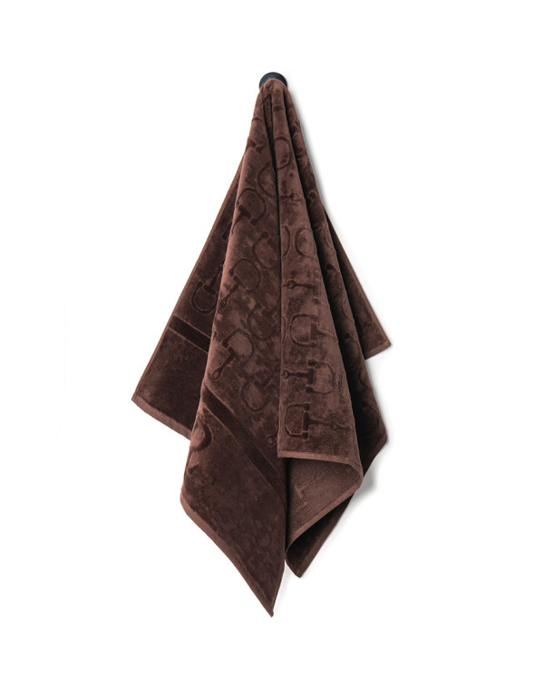 Велурена кърпа за баня BROWN 60X100