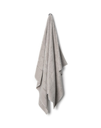 Велурена кърпа за баня GRAY 95X150