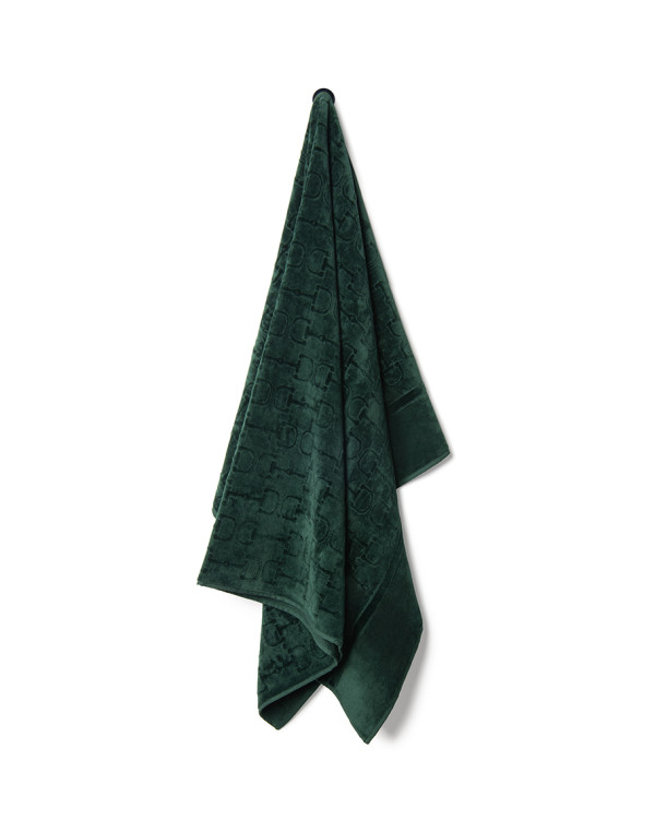 Велурена кърпа за баня GREEN 95X150