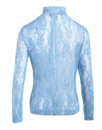 Блуза FLORAL CHANTILLY LACE BLUE