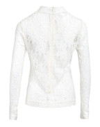 Блуза FLORAL CHANTILLY LACE WHITE