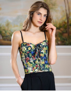Флорален корсет MULTI FLOWERS