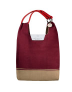 Чанта BORDEAUX & BEIGE