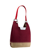Чанта BORDEAUX & BEIGE
